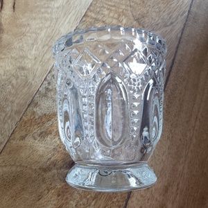 12 Vintage-Style Glass Votives